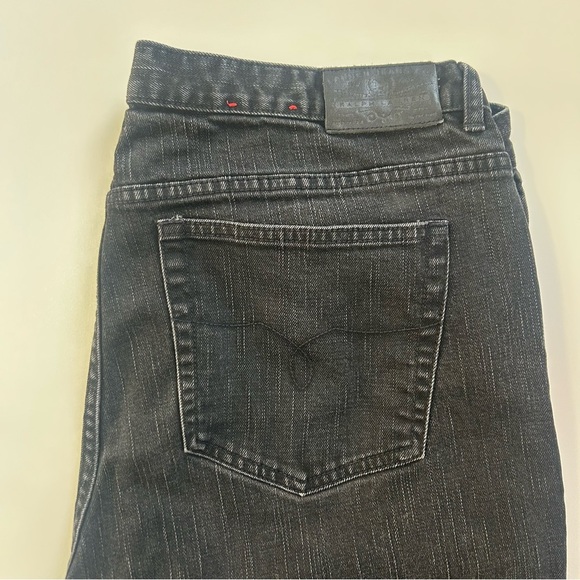 Dark/ Black Wash Ralph Lauren Straight Leg Jeans Size 16 - Picture 5 of 12